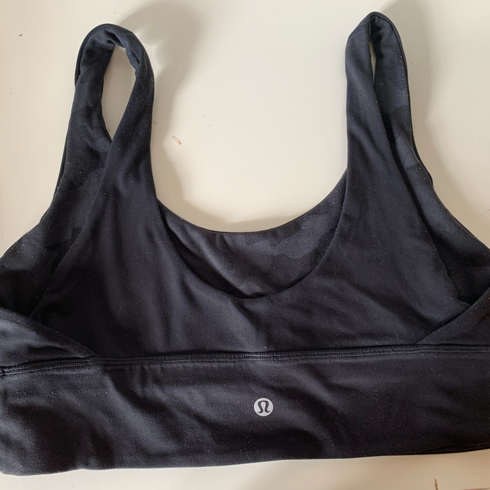 Lululemon Align Reversible Bra Black/Camo 10